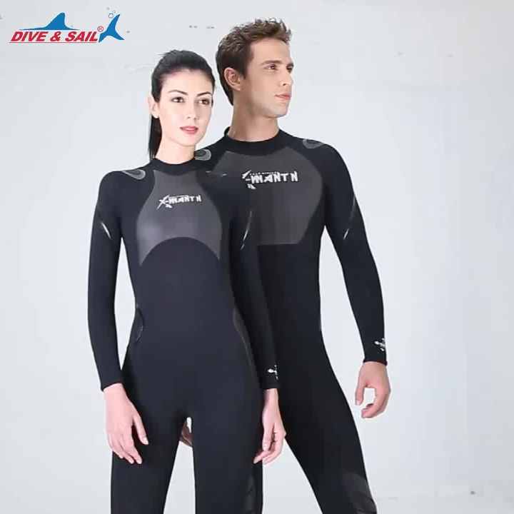 メンズ　ダイビングスーツ ウェットスーツ　DIVE&SAIL DIVE & SAIL卸売ダイビング服ウェットスーツ1.5mmシャークスキン