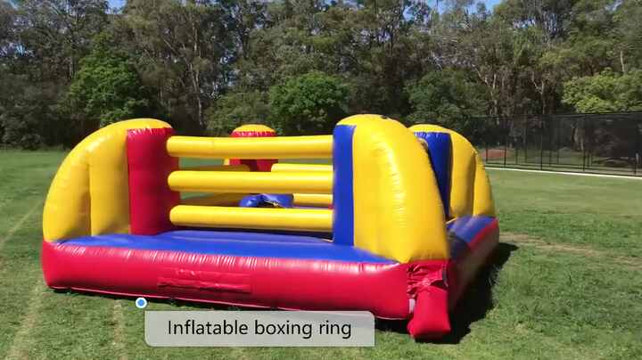 Bouncy Cheap Kids Inflatable Boxing Ring Wrestling for Sale With Gloves  Boxing Sport Arena