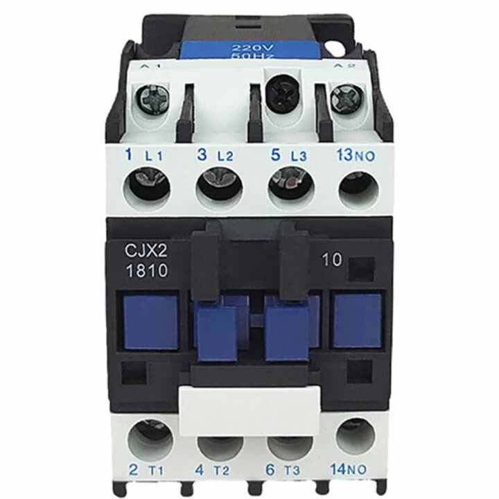 CJX2-1801 Rail Mount AC Contactor - 220V Motor Controller
