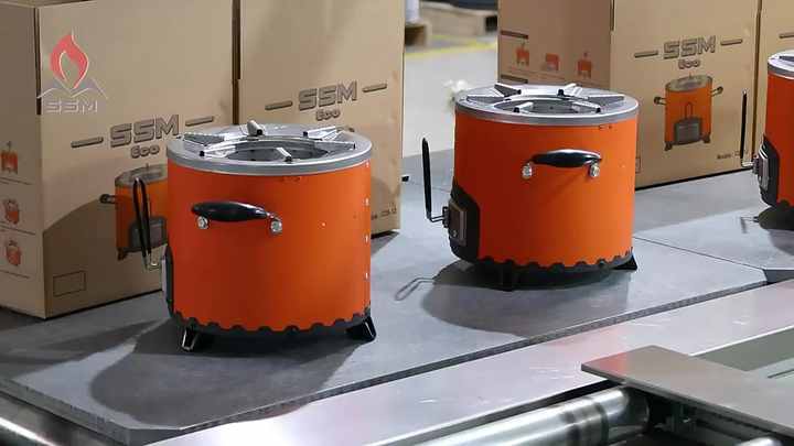 Multi Colour Jikokoa Charcoal Stove - Eco-Friendly, Lightweight