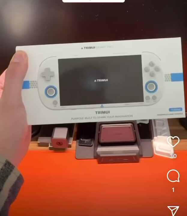TRIMUI Smart Pro Console Portatile | Linux, 26 Generazioni Di Giochi, WiFi, Bluetooth, 3 Colori (Nero/Grigio/Bianco)