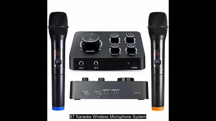 Most Popular Karaoke Mixer Dual Channel Handheld Wireless
