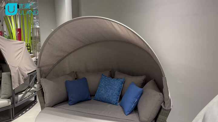 Letto Rotondo Design Kaleido A Conchiglia - Made In Italy - Foto 10