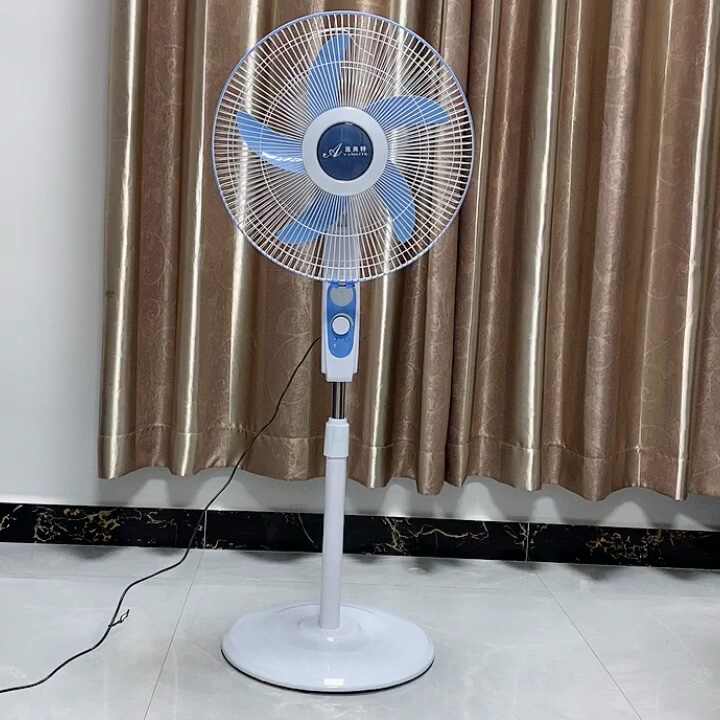 New Innovative Product Solar Power Fan 16 Inch Floor Fan for Home,12v DC  Stand Fan With Light Timer to Yemen Turkey