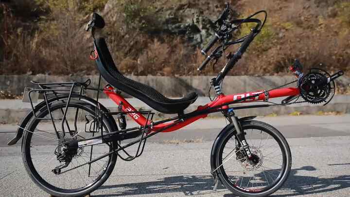 TrikExplor アウトドアスポーツ 26インチ リクライニングバイク