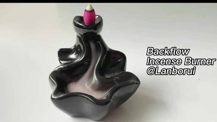 Coni Incenso HTN - Burner Di Incenso A Cascata Del Supporto Per Incenso