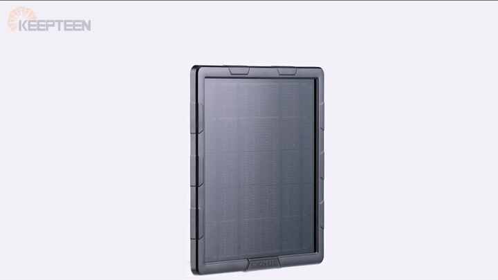 Solar Panel Battery Charger for Trail Hunting Game Camera