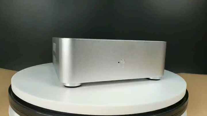 RGEEK Custom Mini ITX PC Case - Aluminum Alloy HTPC Chassis