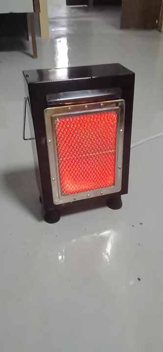 Portable High Efficiency Infrared Catalytic Gas Heater for Camping