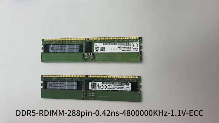 Server DDR5 RAM - 32GBRDIMM 288pin - 4800000khz Memory