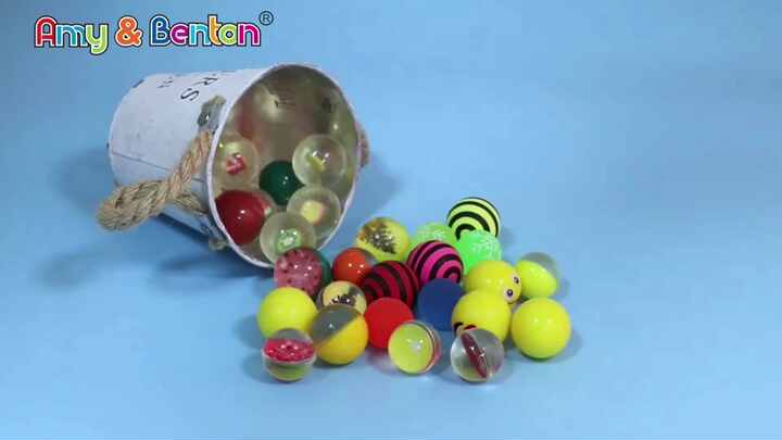 Colorful 25mm 30mm Bouncy Exercise Ball For Kids Play, Oem