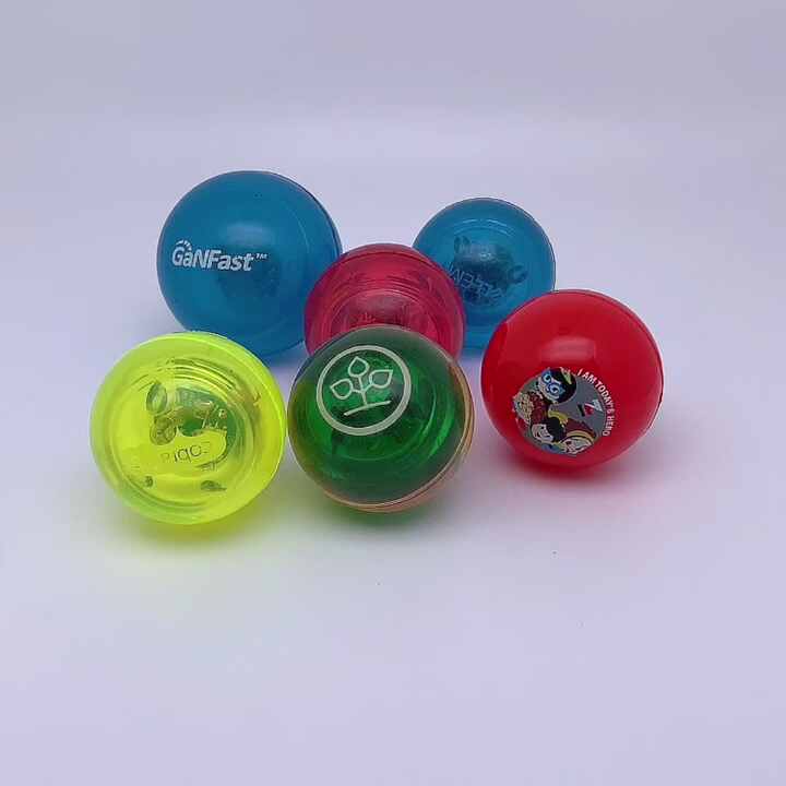 Colorful LED Flashing Light Bouncing Ball Chinese Supplier Promotional Toy  with Music Vibrating Effect
