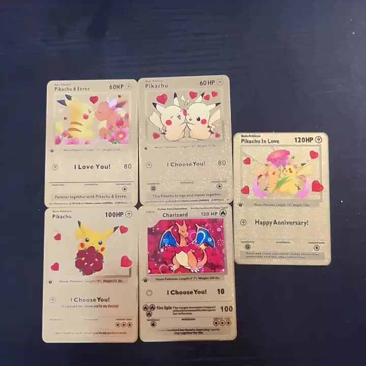 italian pokemon cards Amazon.com: Personalized Poke Card Anniversary Card