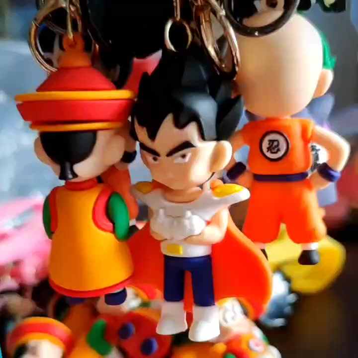 Dragon Balls Action Figures - Son Goku, Bejita, Yonsei Torankusu