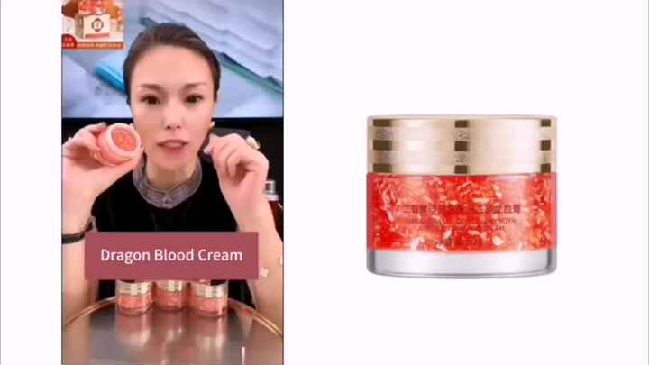 輸入された原材料は、乾燥したドラゴンの血液軟膏フェイスクリームでは