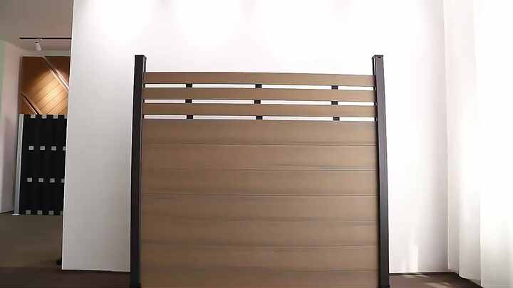 Wood Plastic Composite WPC Fence Panels - Eco-Friendly Outdoor Garden ...