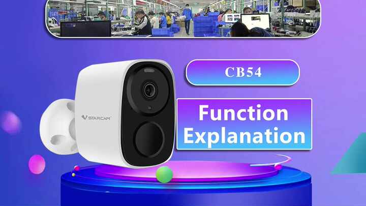 CB54 VStarcam Online Top Sellers Outdoor Wireless Smart IP Wifi