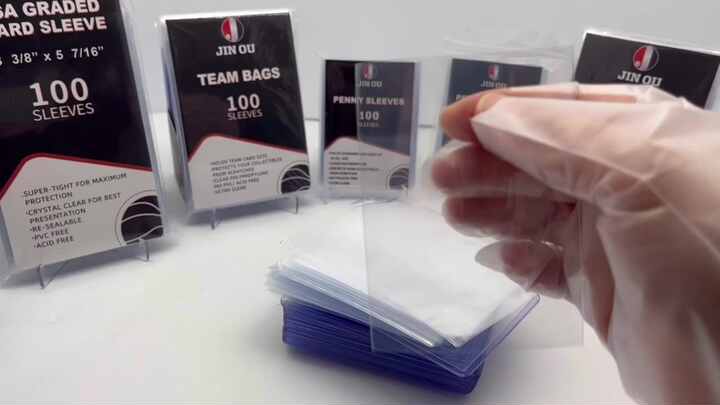 Factory Price 3x4 Crystal Clear Card Sleeves Penny Sleeves