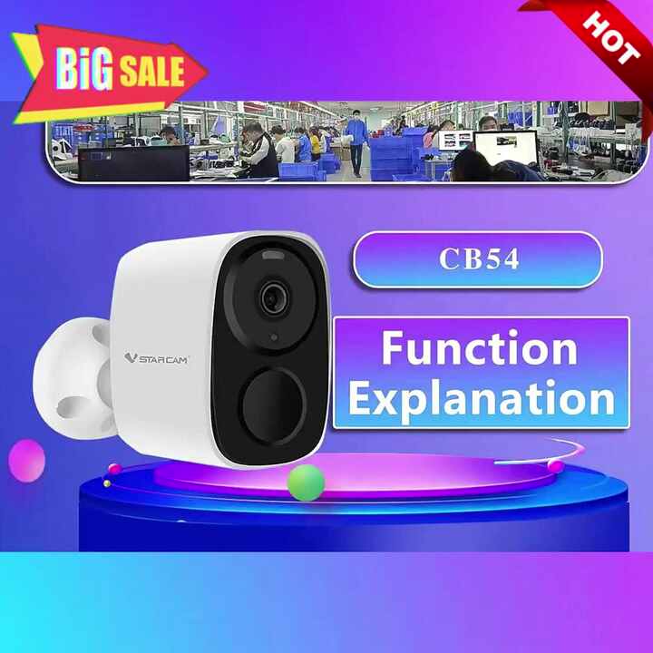 CB54 Human Motion Tracking AI Motion Detection Battery WiFi Smart