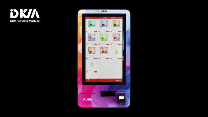 cigarette vending machine age verification DKM Self Service Professional Commercial Age Verification Buy Boxed  Cigarette Vending Machine with ID Verification Scanner