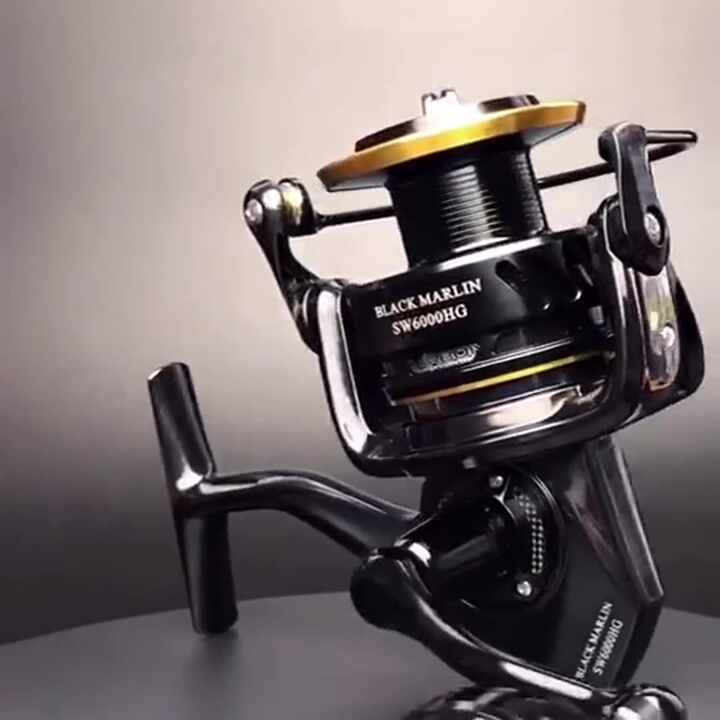 SAROYAN MASTERCRAFTS ジル 大 直径7センチ Lurekiller BLACK MARLIN Spinning Reels - Durable & Versatile