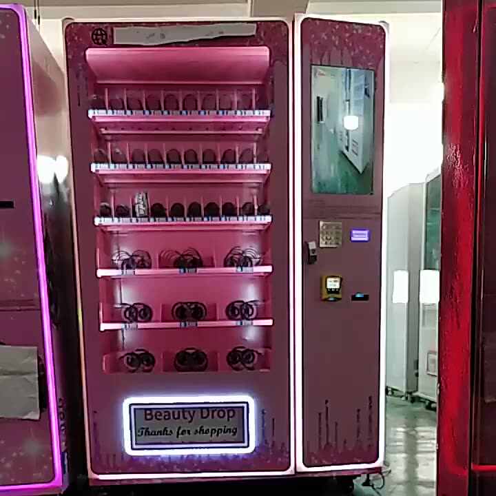 Zhong Da Original Pink Vending Machine - SPCC Material, 300-800