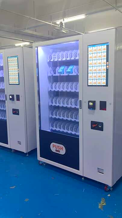 Smart Vending Machines - Cashless Touch Screen Solutions