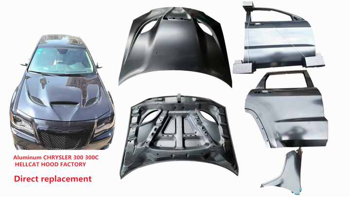 クライスラー300C アイライン付ボンネット クライスラー300C アイライン付ボンネット クライスラー300C用FRP