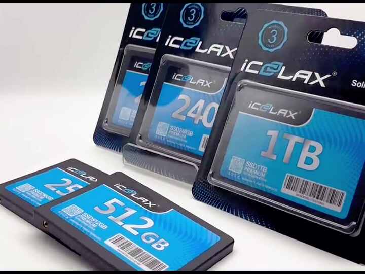 ICOOLAX 256GB 2.5 Inch SATA3 SSD – Fast Solid State Drive for