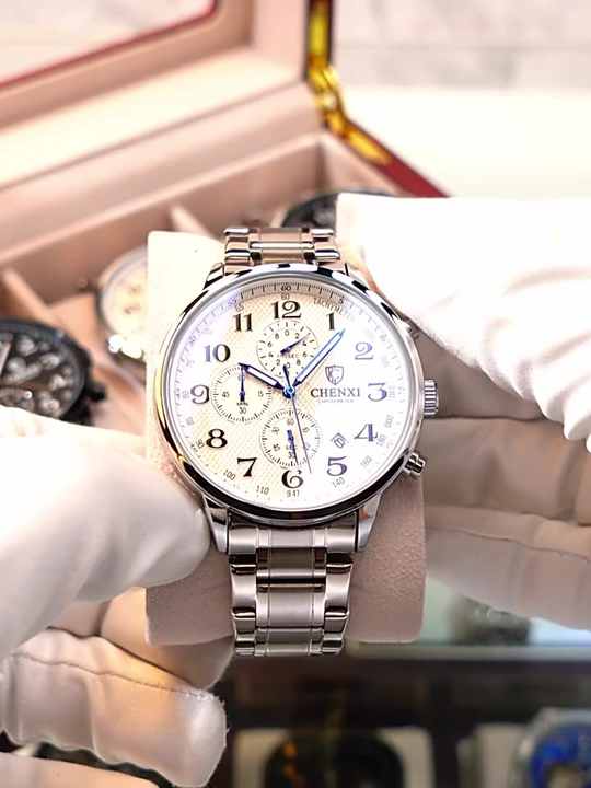 CHENXI 947 Men's Watch - Fashion Stainless Steel Sport Chronograph