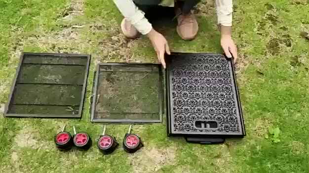 SG Traders Carrello Pieghevole Leggero Per La Spesa – Con Ruote E Manico Telescopico, Nero, Per Campeggio E Lavanderia
