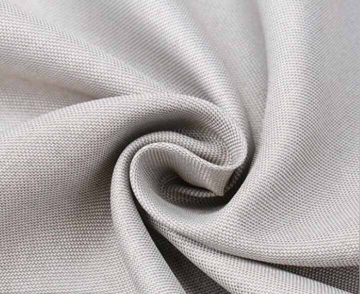 emf silver fiber cotton antimicrobial/conductive fabric used for