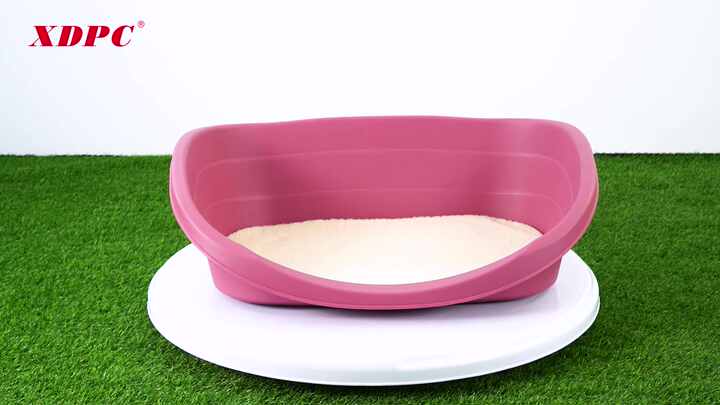 China Custom Innovative Plastic Small Cat Dog Bed for Pet|
