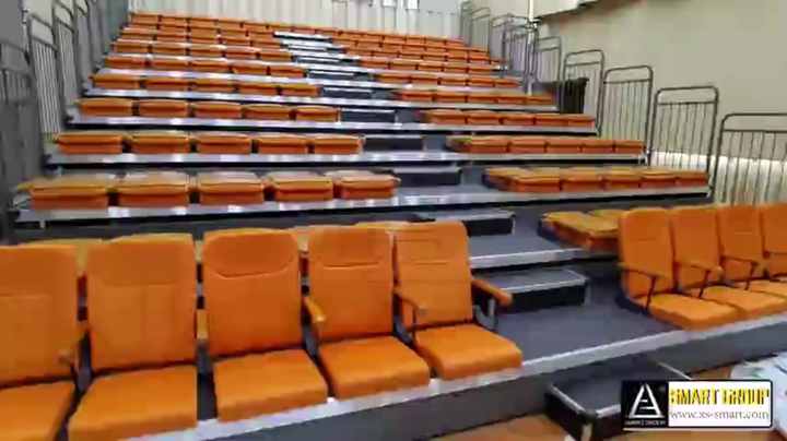 Concert Stadium Used Basketball Retractable Gym Folding