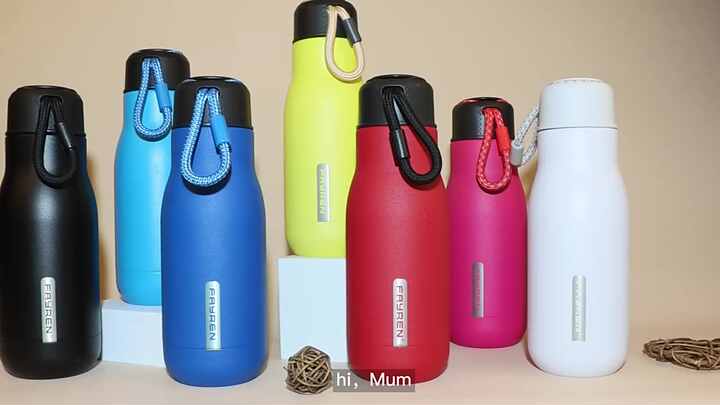 Keep Warm 24 Hours Light Stainless Steel Thermos Sports Straight Drink  Water Bottle with Screw Lid Eco-friendly Large Capacity