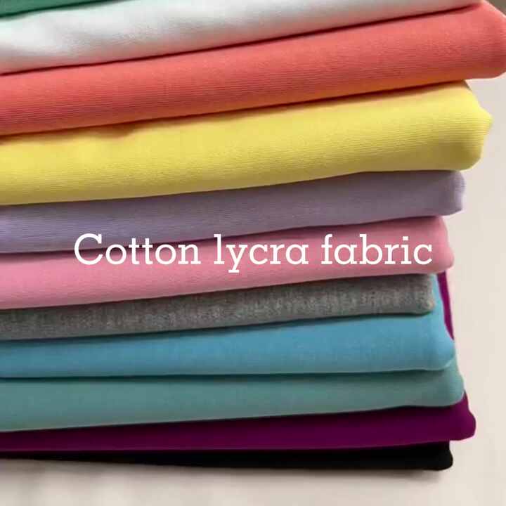 95 Cotton 5 Spandex Fabric - Soft, Stretchy, and Versatile