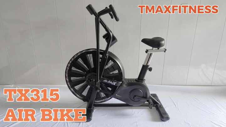 Indoor Spinning Bike Airbike High Tensile Steel HD LCD