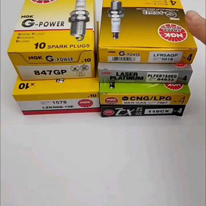 NGK 4589 Laser Iridium Spark Plug (4 Pack) Fits Select: 2002-2011 TOYOTA CAMRY, 2001-2006 TOYOTA SIENNA