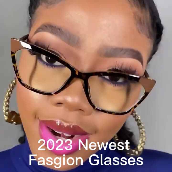 Wholesale Cat Eye Frame Optical Glasses Women Men Luxury Blue Light  Blocking Eyeglasses 2023 Newest Fashion Computer Protection Glasses From  m.