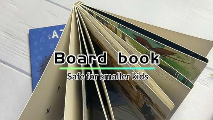 The board book structure (children's book)