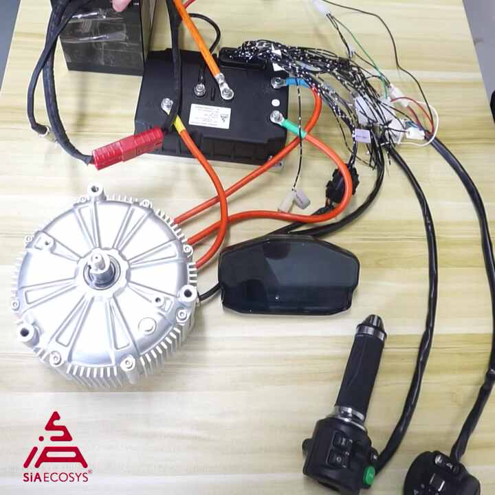 SiAECOSYS SIA155-48 18kW Peak 72V PMSM Hairpin Motor Kit with