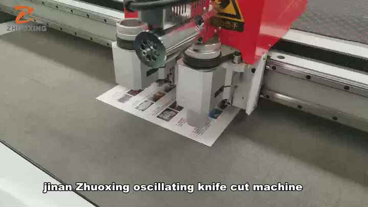 CNC ZX-1311 ZX-1625 Oscillating Knife Cutting Machine for