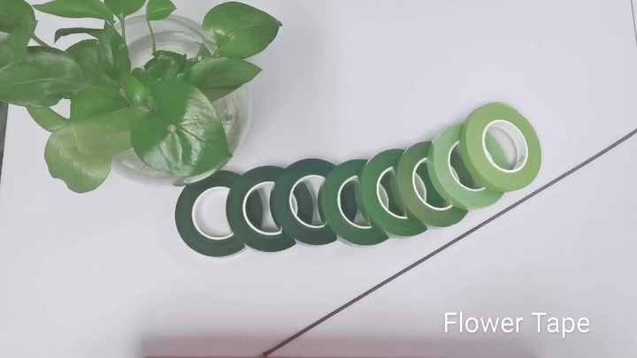 12 Mm X 30 Yards Self-adhesive Flower Stem Floral Tape For