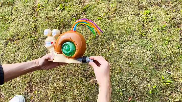 Arroseur Escargot Pour Enfants - Jouet D'Eau Rotatif 360° Pour Jardin Et Pelouse