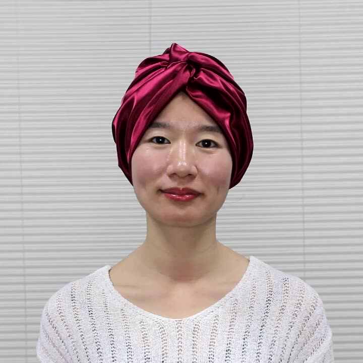 Double Layer Elastic Band Silky Twist Turban Women Washing Makeup