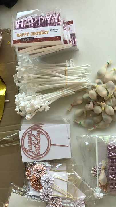 24-Pack Rose Gold 97th Birthday Cupcake Toppers - Glitter Number 97 Party Decorations
