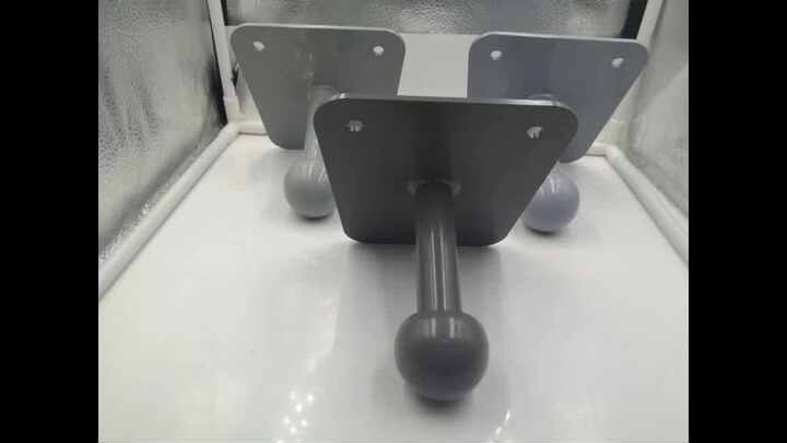 Universal Wall Bracket For Bike Carriers - Lockable Ball Head Mount, Space-Saving Garage Storage For Hitch Racks