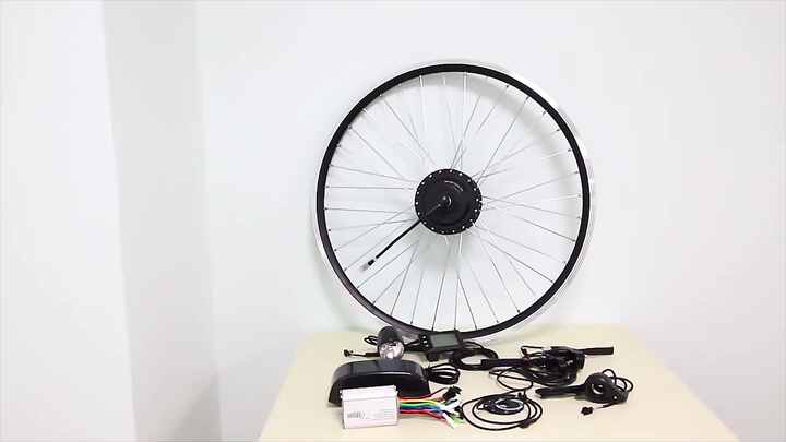48V 1500W Electric Bike Conversion Kit with Battery LCD Display