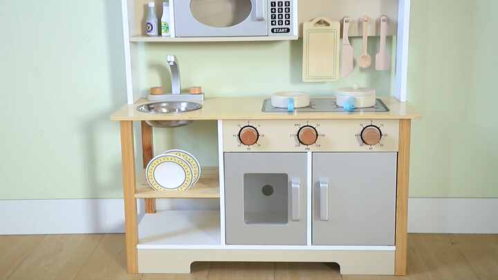 Wholesale Modern Big Kitchen Set Toys for Kids Customize Girls