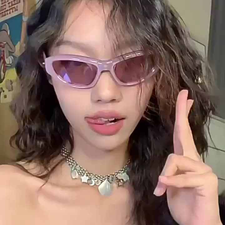 Star Sunglasses Y2K Cyberpunk Futuristic 2023 New Sexy Cool